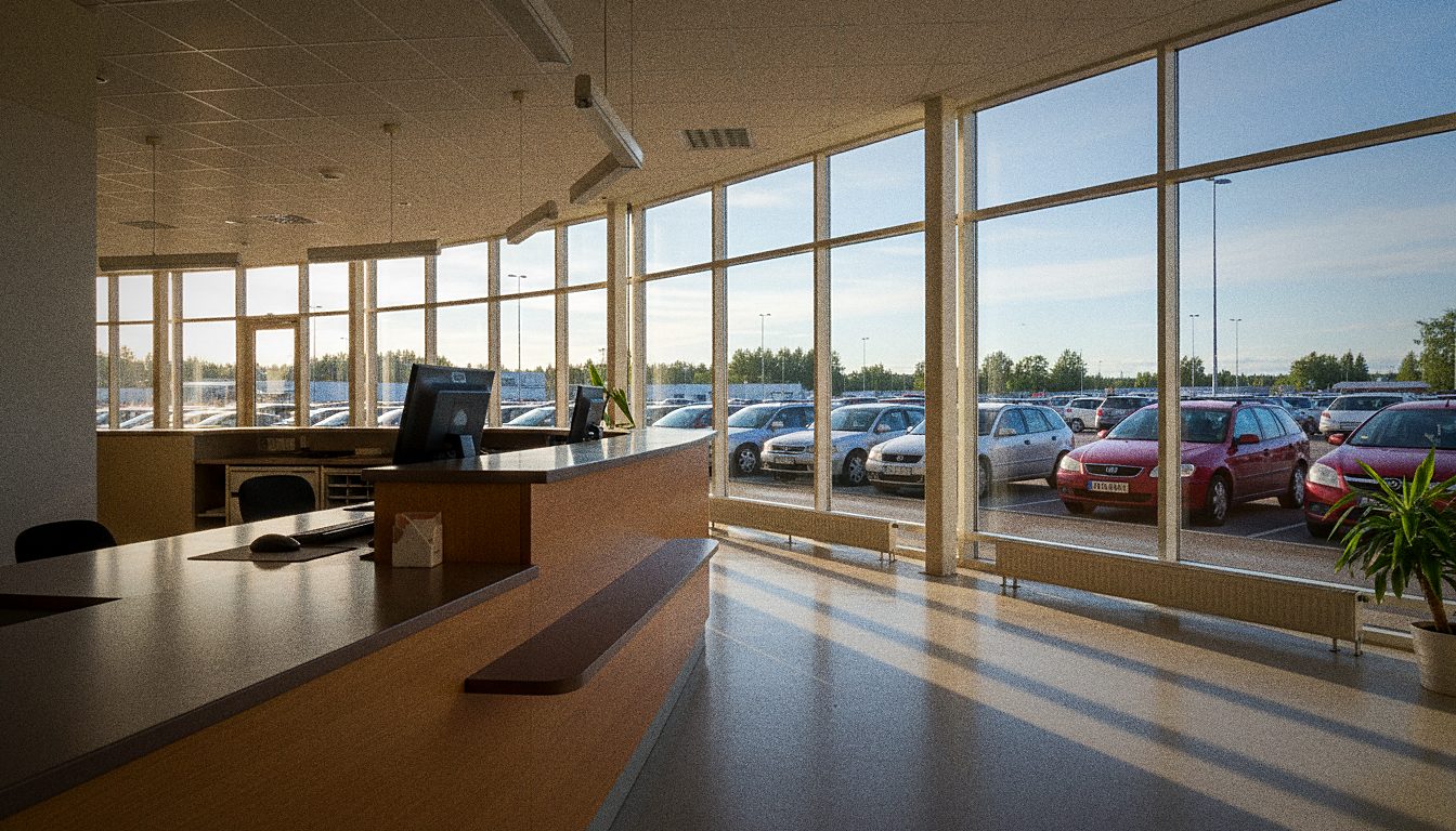 Comptoir de location de voiture Europcar à Rovaniemi, Finlande